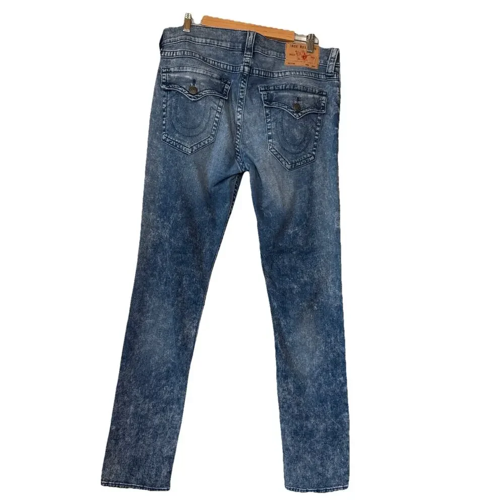 True Religion Rocco Relaxed Skinny Men's Jeans Size‎ 34